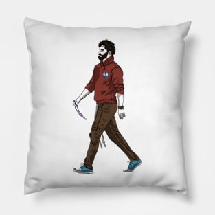 Rosary Boxer walking Pillow