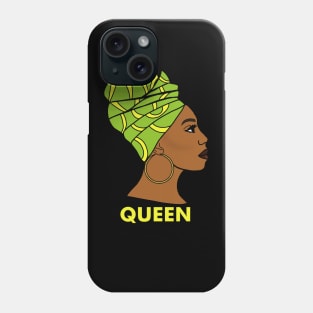 Afro African Queen Black History Melanin Phone Case