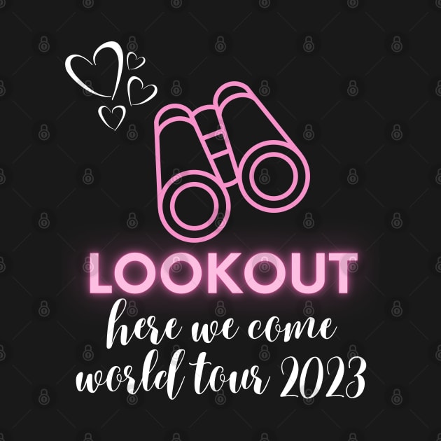 scentsy lookout, here we come, world tour 2023 by scentsySMELL