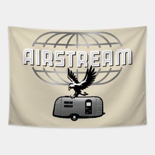 Vintage Aluminum Trailers Tapestry