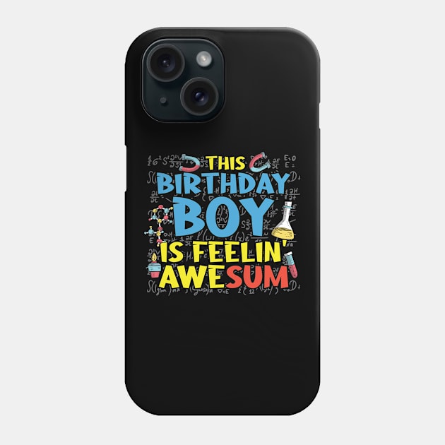 This Birthday Boy Has Always A Solution Phone Case by Peco-Designs