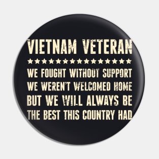 Vietnam Veteran Definition Pin