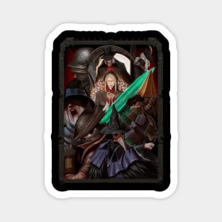 Bloodborne hunters Magnet