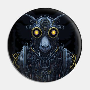 Electric Sheep Pin