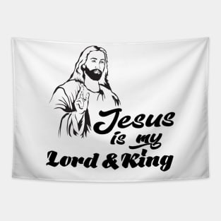 Jesus is my Lord and King Tapestry