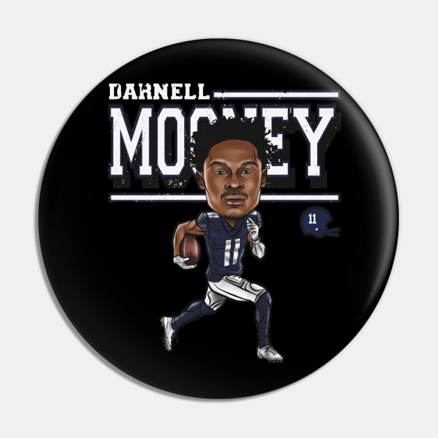 Darnell Mooney Chicago Cartoon Pin by MASTER_SHAOLIN