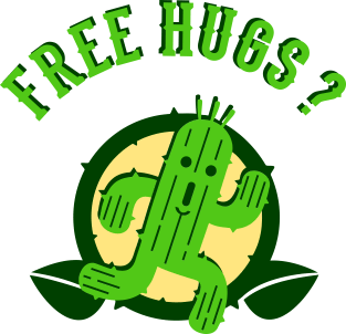 Free Hugs II Magnet