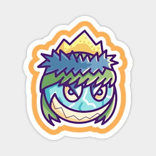 Cute Monster Head 7 Magnet