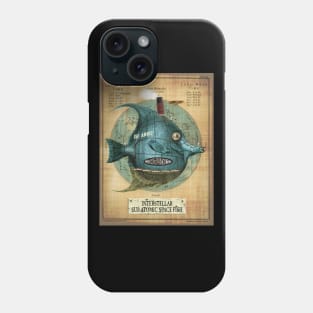 Interstellar Sub Atomic Space Fish Phone Case