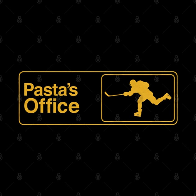 David Pastrnak Pasta's Office by stevenmsparks