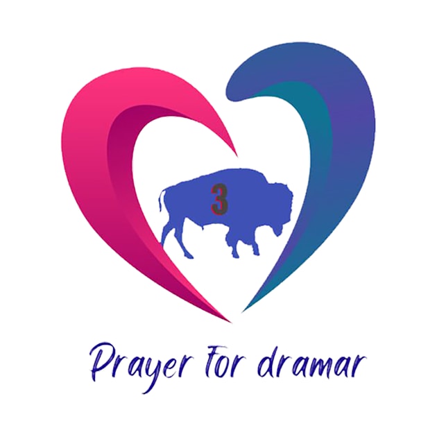 pray for damar hamlin 3 BUFFALO by KaniaAbbi