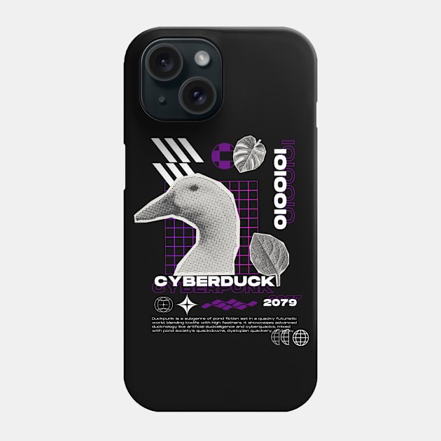 Cyberduck - Funny duck - Ugly Shirt Collecion Phone Case by Yelda