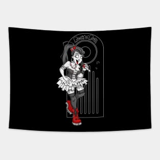 Music song girl Tapestry