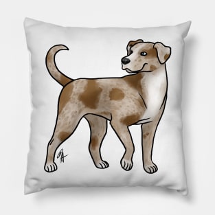 Dog - Catahoula Leopard Dog - Red Leopard Pillow