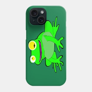 Green frog Phone Case