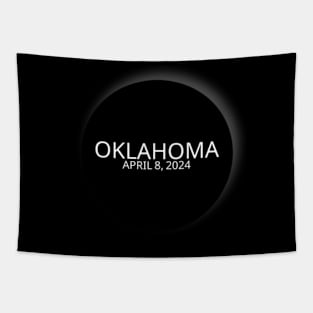 Total Solar Eclipse 2024 Oklahoma Tapestry