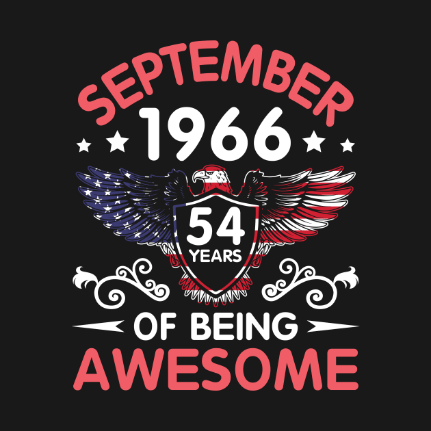 USA Eagle Was Born September 1966 Birthday 54 Years Of Being Awesome by Cowan79