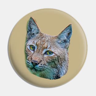 Eurasian Lynx Pin