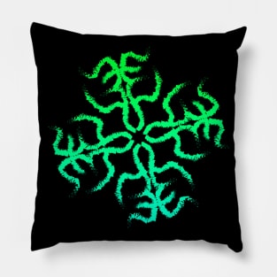 Green Ornament Pillow