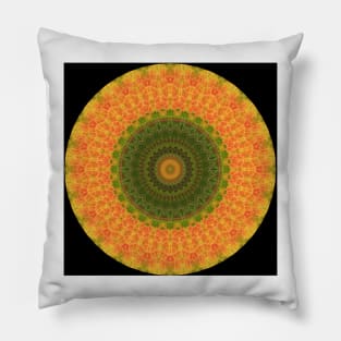 Gum Leaf Mandala Pillow