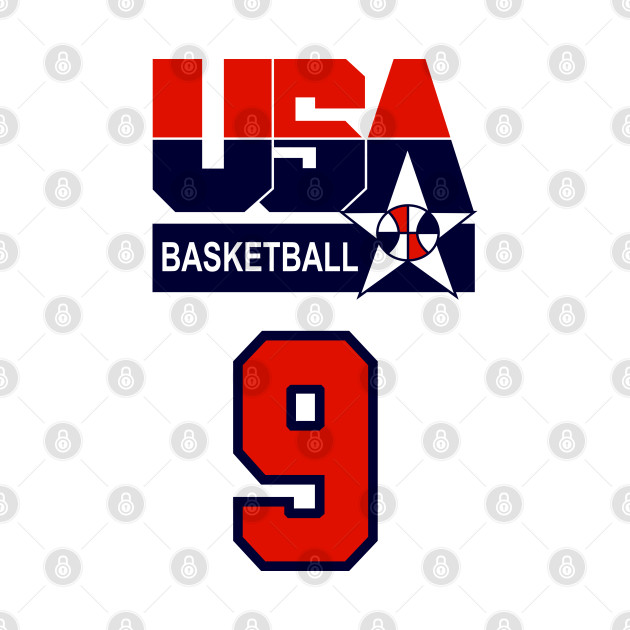 USA DREAM TEAM 92 - FRONT & BACK PRINT !!! by Buff Geeks Art