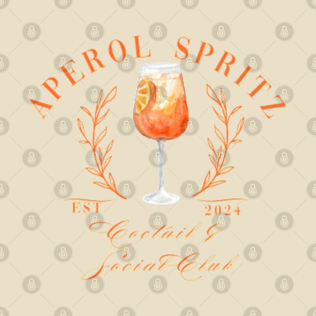 Aperol Spritz Cocktail and Social Club by Cun-Tees!