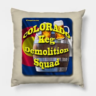 Colorado Keg Demolition Squad - Captain Pillow