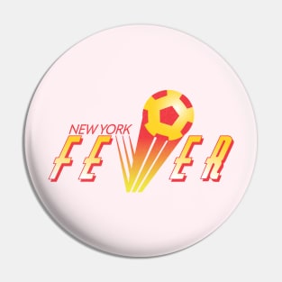 Defunct New York Fever Soccer 1994 Pin