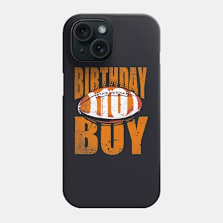 10th Birthday Boy 10 Years Old Football Lover Theme Party Phone Case