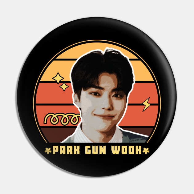 Retro Park Gun Wook ZEROBASEONE Pin by wennstore