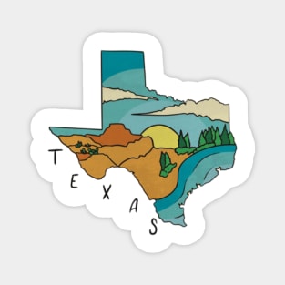 Texas Lover Magnet