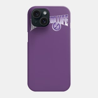 Purple Relay for Life with Ribbon - Flash Gordon Phone Case