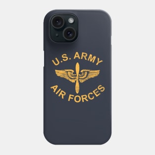 US Army Air Forces (distressed) Phone Case