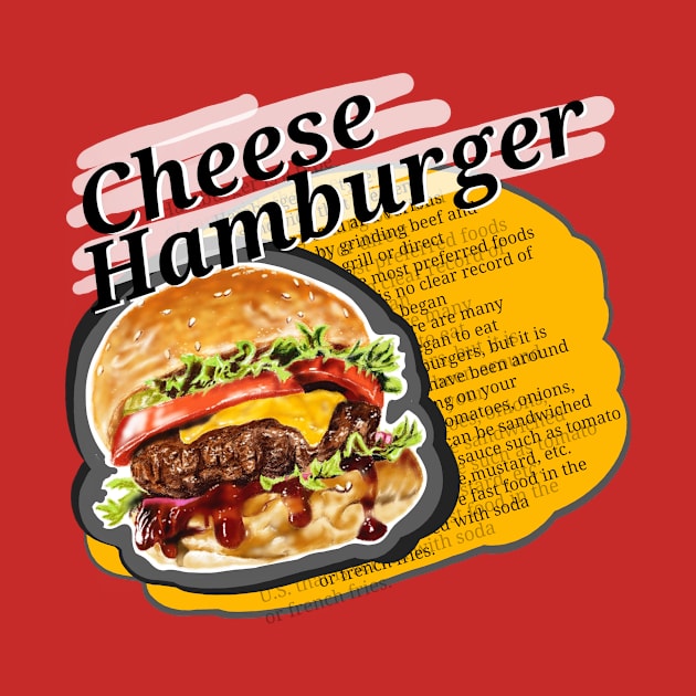 Cheese Hamburger by kwonjossi