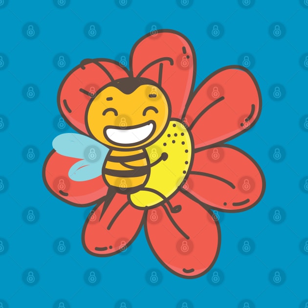 Cute bee by UniqueDesignsCo