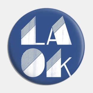 LA OK Pin