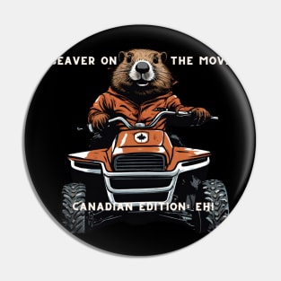 "Quad-Bound Beaver: Canadian Adventure, Eh!" Pin