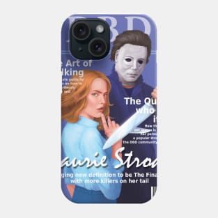 Dead by Daylight Magazine Cover - Laurie Strode & The Shape Phone Case