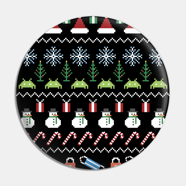 A Pixel Christmas Pin by NeonSunset