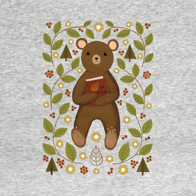 Storybook Bear Bear Crewneck Sweatshirt TeePublic