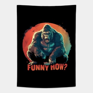 Funny how gorilla Tapestry