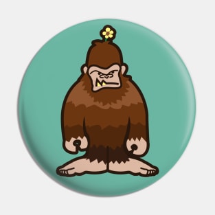 Annoyed Sasquatch Pin