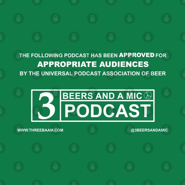 3 Beers and a Mic Goes to the Movies by Awesome AG Designs