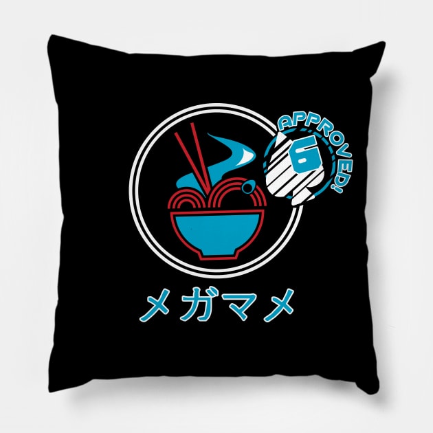 Get Your Ramen Fix Pillow by Planetarydesigns