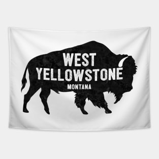 West Yellowstone Montana American Bison Buffalo National Park Tapestry