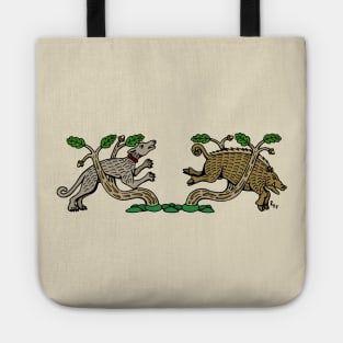 Medieval Boar Hunt Tote