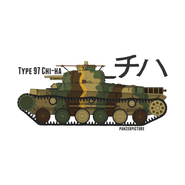 Type 97 Chi-Ha by Panzerpicture