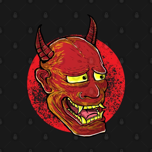 Red Hannya by DeathAnarchy