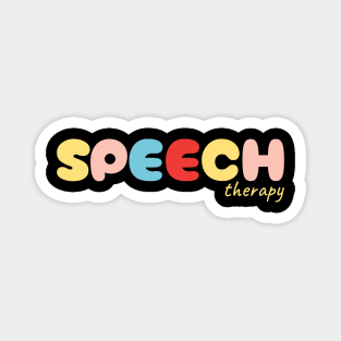 Speech Therapy - Pop Art Magnet