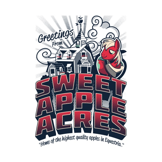 Greetings From Sweet Apple Acres - Variant by GillesBone